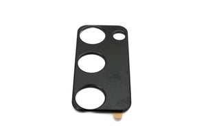 SYSTEM-S Camera Protection Lens Cover Aluminum for Samsung Galaxy S20 FE Black