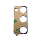 SYSTEM-S Camera Protection Lens Cover Aluminum for Samsung Galaxy S20 FE Black