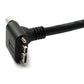 Cable USB 3.0 SYSTEM-S 3 m Tipo A Macho a 3.0 Micro Macho Adaptador Ángulo Tornillo