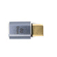 Adattatore USB4 tipo C maschio a femmina cavo USB 4.0 da 40 Gbit/s in grigio