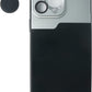 SYSTEM-S CPL Filter Circular Polarizer Linse mit Hülle Schwarz für iPhone 14 Pro Max