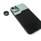 SYSTEM-S CPL Filter Circular Polarizer Lens with Case in Black for iPhone 14 Plus