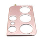 SYSTEM-S Camera Protection Lens Cover Aluminum for Samsung Galaxy S21 Ultra Pink