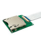 SYSTEM-S CFexpress Kabel 20cm Typ B Buchse zu NVME M-key M.2 NGFF Stecker Adapter in Grün