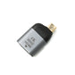 Adattatore HDMI 4K standard femmina a cavo USB 3.1 tipo C maschio in grigio