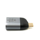 Adattatore HDMI 4K standard femmina a cavo USB 3.1 tipo C maschio in grigio