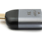 Adattatore DisplayPort Mini DP femmina a cavo USB 3.1 tipo C maschio 4K in grigio