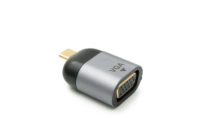 Adattatore VGA femmina a cavo USB 3.1 tipo C maschio in grigio