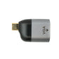 SYSTEM-S VGA adapter socket to USB 3.1 Type C plug cable in grey