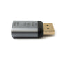 SYSTEM-S USB Adapter 3.1 Type C Female to DisplayPort Male unidirectional DP 4K Cable in Gray