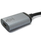 Cavo DisplayPort 19 cm Mini DP femmina a USB 3.1 tipo C maschio 4K adattatore grigio