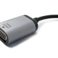 Cavo VGA da 19 cm femmina a adattatore USB 3.1 tipo C maschio in grigio