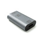 Adattatore HDMI da presa standard 4K a cavo presa USB 3.1 tipo C in grigio