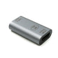 Adattatore HDMI da presa standard 4K a cavo presa USB 3.1 tipo C in grigio