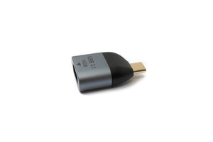 SYSTEM-S USB 3.1 Gen 2 Adapter Typ C Stecker zu Buchse Kabel in Grau