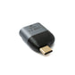 Cavo adattatore USB 3.1 Gen 2 tipo C maschio-femmina in grigio