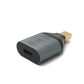 Adattatore DisplayPort Mini DP maschio a cavo USB 3.1 tipo C femmina 4K in grigio