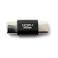 Câble adaptateur SYSTEM-S USB 3.1 Gen 2 type C mâle vers mâle en noir