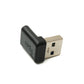 Adattatore USB 3.1 tipo C femmina a cavo angolare maschio 3.0 tipo A in nero