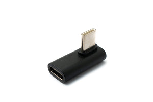 Cavo angolare adattatore USB 3.1 tipo C maschio-femmina in nero