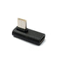 Cavo angolare adattatore USB 3.1 tipo C maschio-femmina in nero