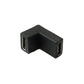 Cavo adattatore USB 3.1 tipo C da femmina a femmina in nero