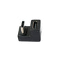 SYSTEM-S USB 3.1 Adapter Typ C Stecker zu Buchse U Turn 180° Winkel Kabel in Schwarz