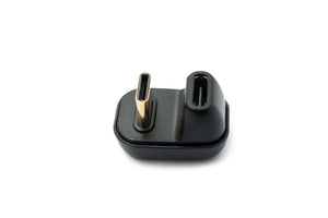 Adaptateur USB4 Type C mâle à femelle, câble USB 4.0, Angle de 180 °, 40Gbps