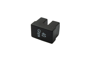 SYSTEM-S USB4 Adapter Typ C Buchse zu Buchse U Turn 180° Winkel 40 Gbit/s USB 4.0 Kabel