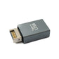 SYSTEM-S USB 3.1 Adapter Typ E Stecker zu 3.0 Typ A Buchse Adapter in Grau