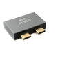 SYSTEM-S USB 3.1 Gen 2 Doppel Adapter 2x Typ C Stecker zu 2x 3.0 Typ A Buchse Kabel OTG