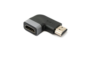 Adattatore HDMI Cavo angolare standard 4K maschio-femmina in grigio