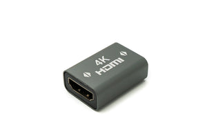 Adattatore HDMI Cavo standard 4K femmina-femmina in grigio