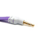 Cavo audio jack stereo AUX da 100 cm da 3,5 mm maschio a maschio piatto in viola