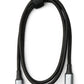 Cable SYSTEM-S USB4 100 cm Tipo C macho a macho 40 Gbit/s USB 4.0 trenzado ángulo