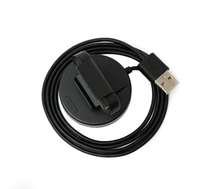 Cable USB 2.0 SYSTEM-S Estación de carga de 100cm para smartwatch Xiaomi Mi Smart Band 7 en color negro