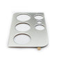 SYSTEM-S Camera Protection Lens Cover Aluminum for Samsung Galaxy S21 Ultra Gray