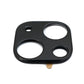 SYSTEM-S Camera Protection Lens Cover Aluminum for iPhone 13 & Mini in Black