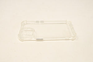 SYSTEM-S protective case shockproof made of TPU in white transparent case for iPhone 14 Pro