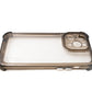 Coque de protection antichoc en TPU noir, transparente pour iPhone 14 Pro Max