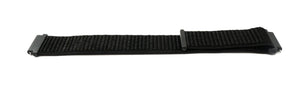 SYSTEM-S 20 mm nylon strap for Huawei Watch Smartwatch in black