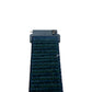 Cinturino in nylon da 23 mm per smartwatch Fitbit Versa 2 e 3 in nero