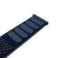 Cinturino in nylon da 23 mm per smartwatch Fitbit Versa 2 e 3 in blu