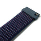 Cinturino in nylon da 23 mm per smartwatch Fitbit Versa 2 e 3 in blu