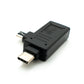 Adattatore USB Y 3.1 tipo C maschio e cavo da 2.0 Micro B maschio a 3.0 A femmina