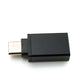 Adattatore USB 3.1 tipo C maschio a cavo 3.0 A femmina in nero