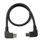 Câble SYSTEM-S USB 2.0 30 cm Adaptateur Micro B mâle vers mâle noir