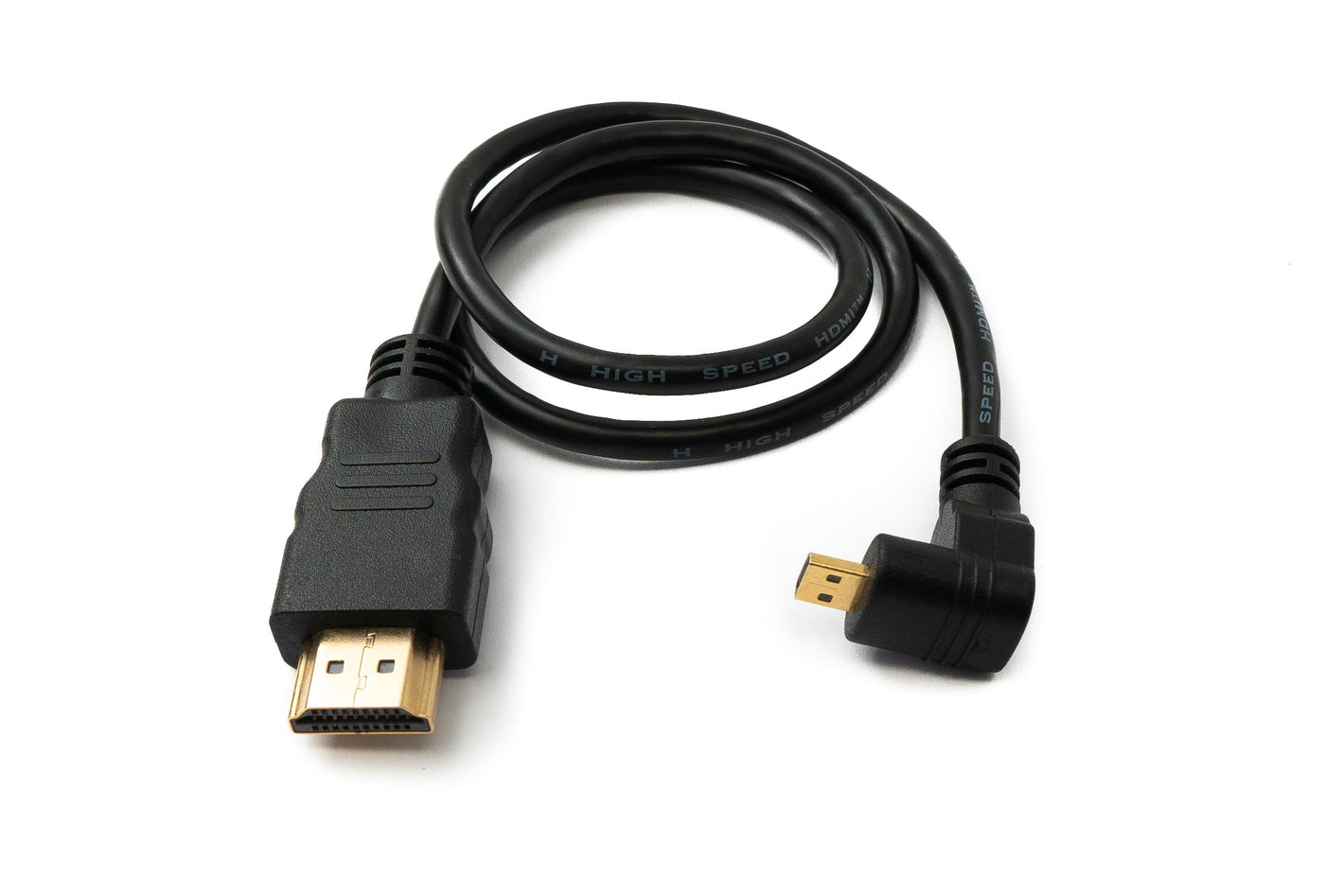 Cavo HDMI 1.4 da 50 cm tipo A maschio a adattatore micro maschio in nero