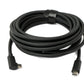 Cable SYSTEM-S USB 3.2 Gen 1 5m Tipo C Macho a Macho y 3.0 Tipo A Macho Ángulo