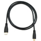 Cavo HDMI 100 cm adattatore da microspina a minispina in nero